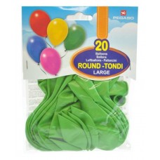 20 Palloncini Verde in Busta PB032B